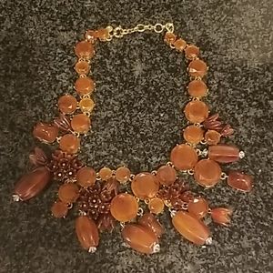 Jcrew Boggle Brown Necklace